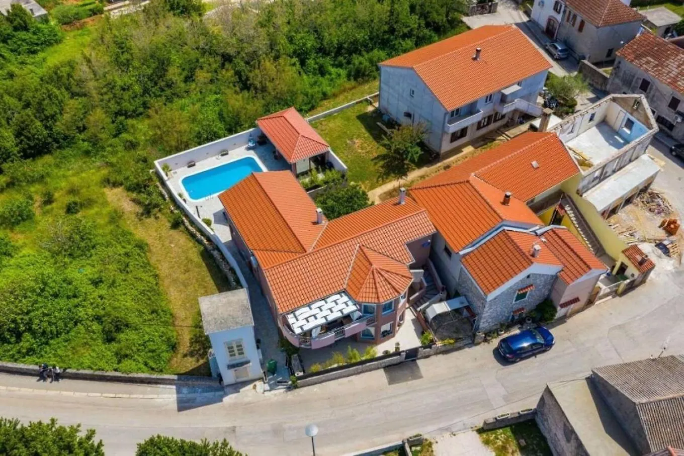 House Luxury Villa With Pool Zaton  Croatia